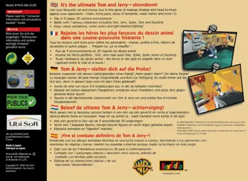 Tom and Jerry in Fists of Furry (Europe) (En,Fr,De,Es,It,Nl) box cover back